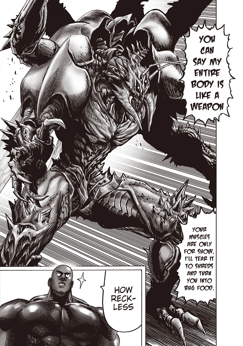 One Punch Man Manga Chapter 109 page 12 - Superalloy Darkshine