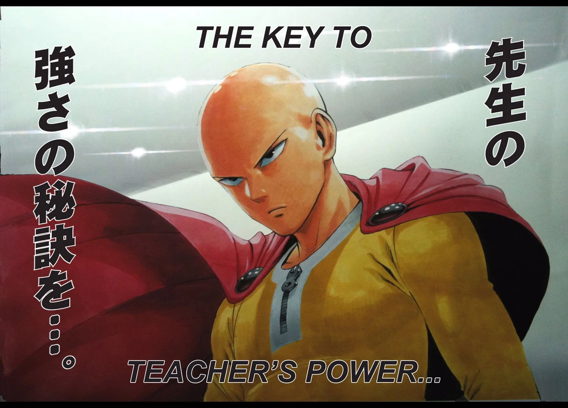 One Punch Man Manga Chapter 11 page 2 - The Key To His Power