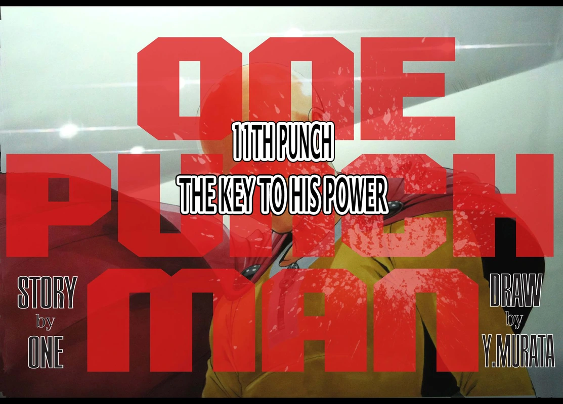 One Punch Man Manga Chapter 11 page 3 - The Key To His Power