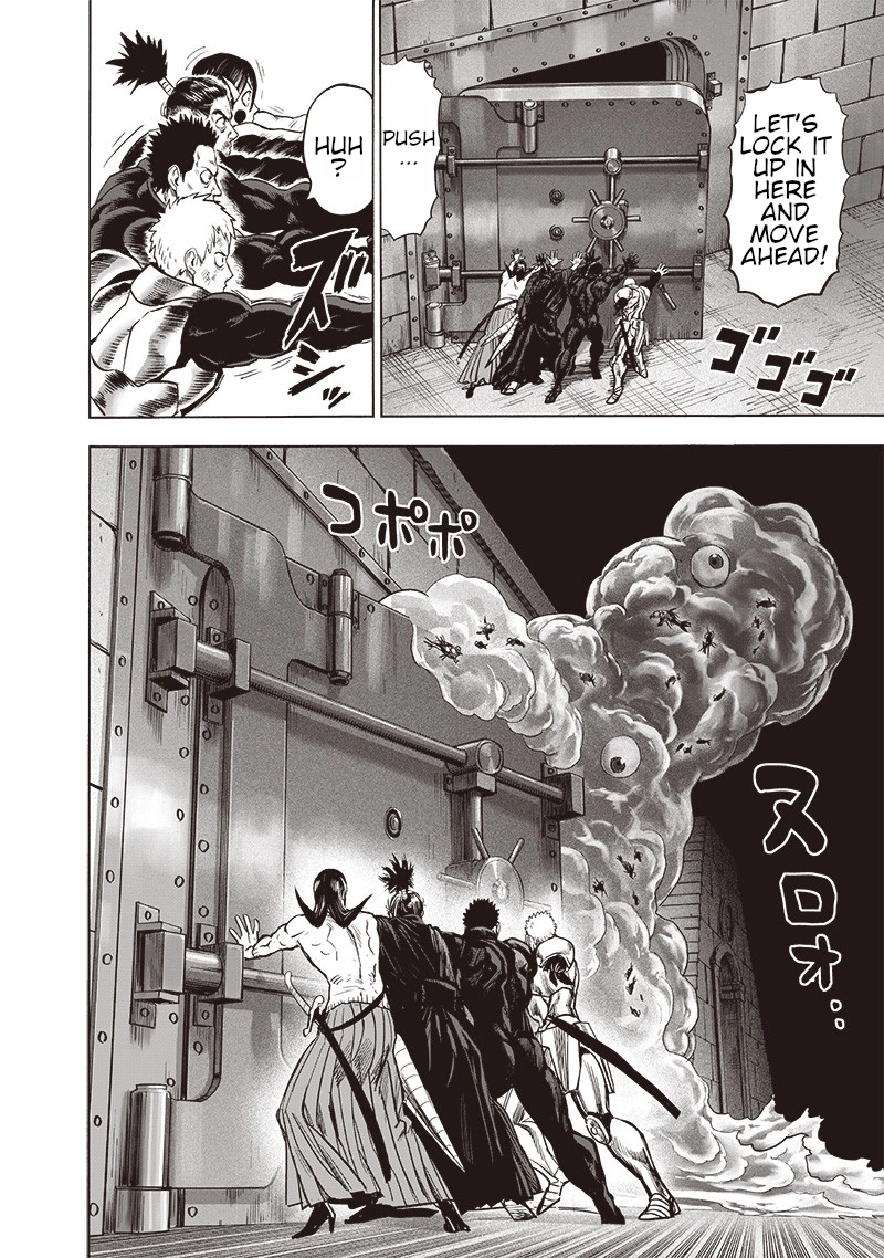 One Punch Man Manga Chapter 110 page 10 - Right Here