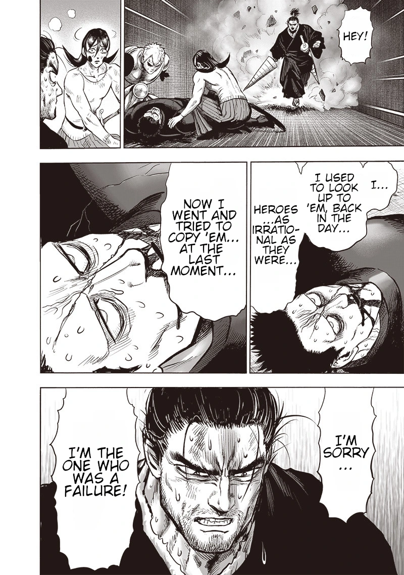One Punch Man Manga Chapter 110 page 20 - Right Here