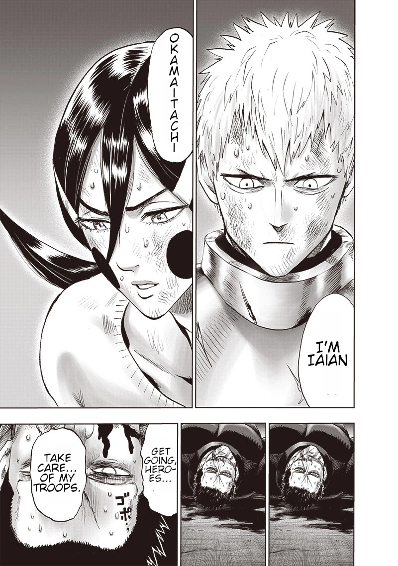 One Punch Man Manga Chapter 110 page 23 - Right Here