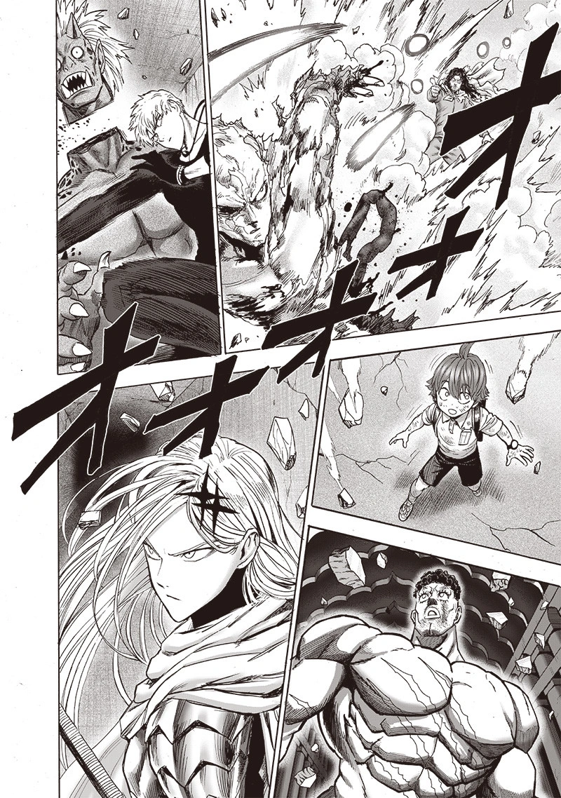 One Punch Man Manga Chapter 110 page 33 - Right Here