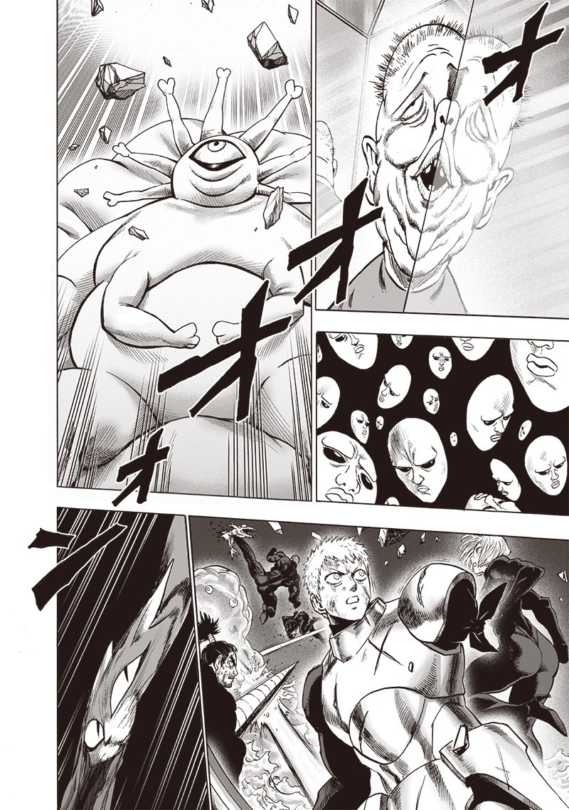 One Punch Man Manga Chapter 110 page 35 - Right Here