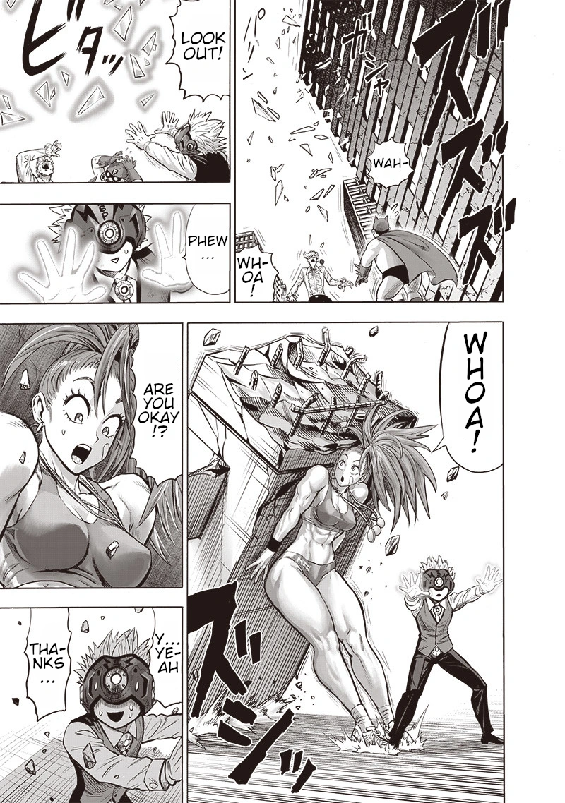 One Punch Man Manga Chapter 110 page 36 - Right Here