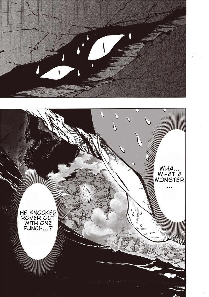 One Punch Man Manga Chapter 110 page 38 - Right Here