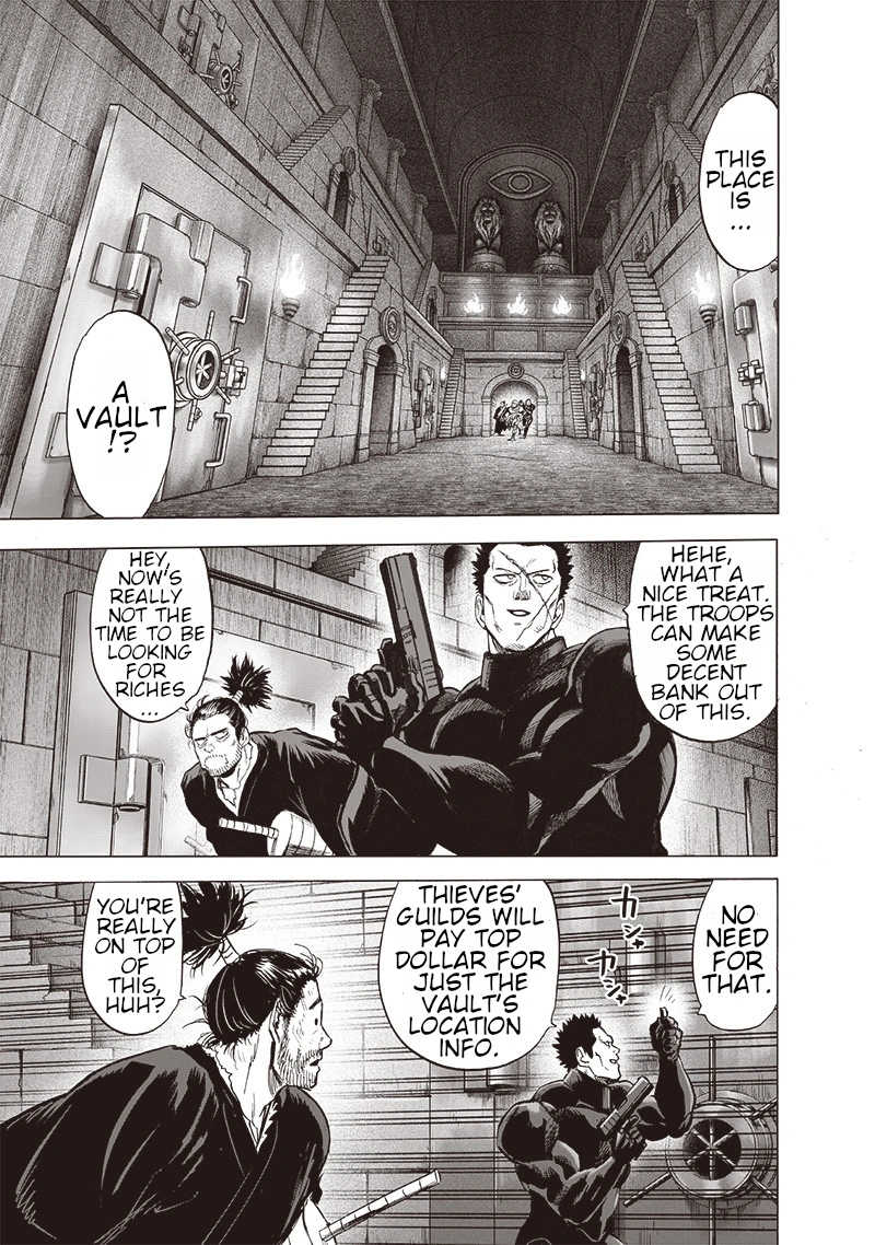 One Punch Man Manga Chapter 110 page 5 - Right Here
