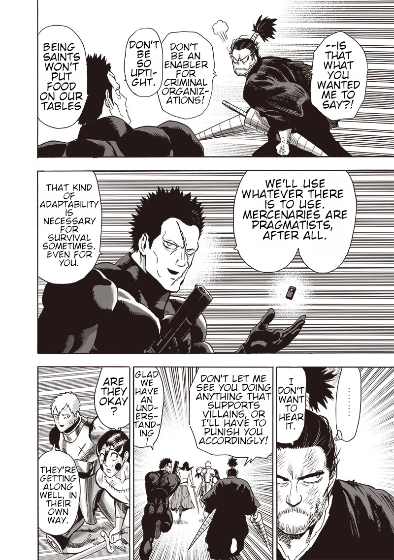 One Punch Man Manga Chapter 110 page 6 - Right Here