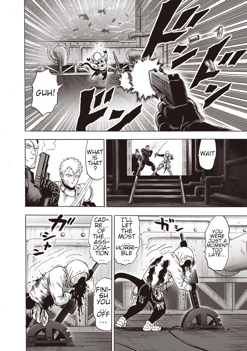 One Punch Man Manga Chapter 110 page 8 - Right Here