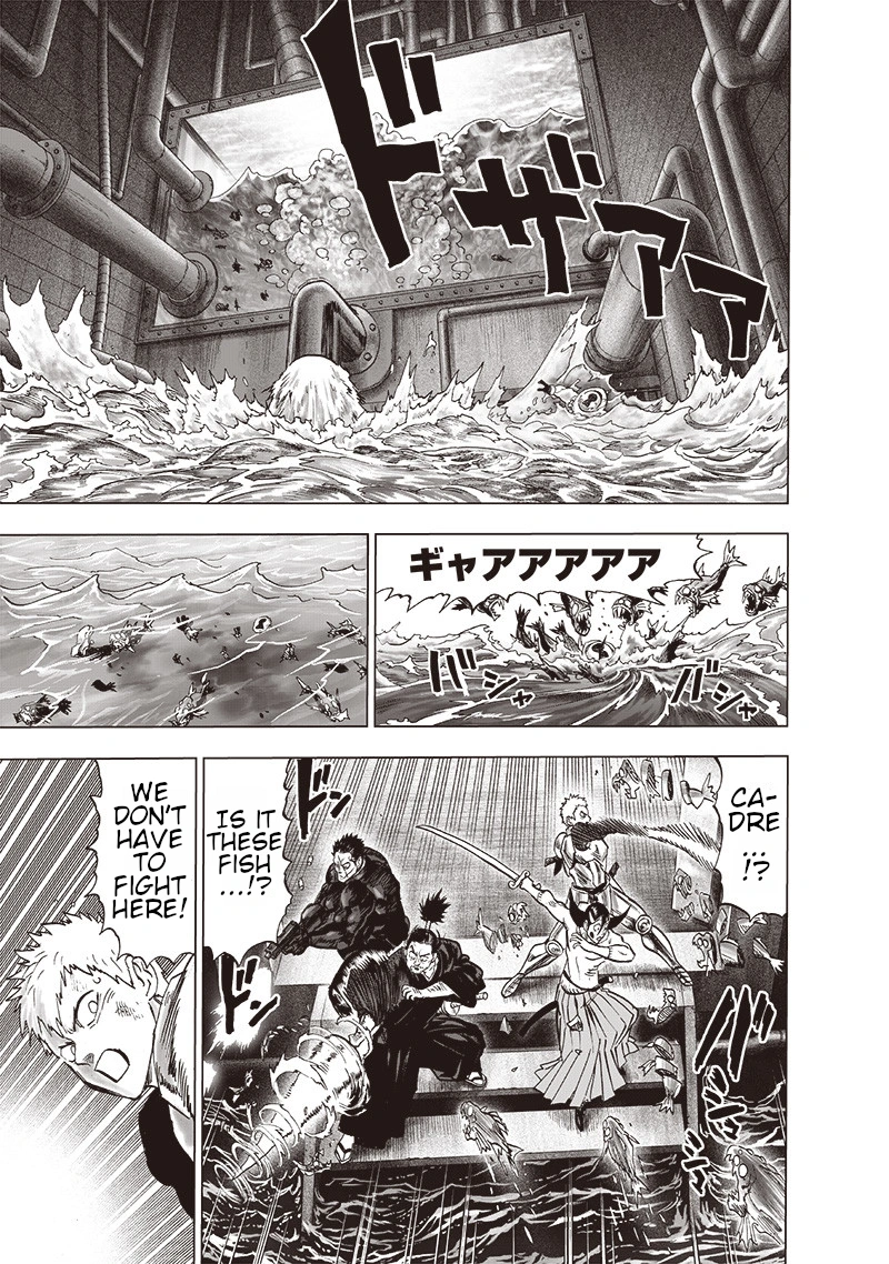 One Punch Man Manga Chapter 110 page 9 - Right Here