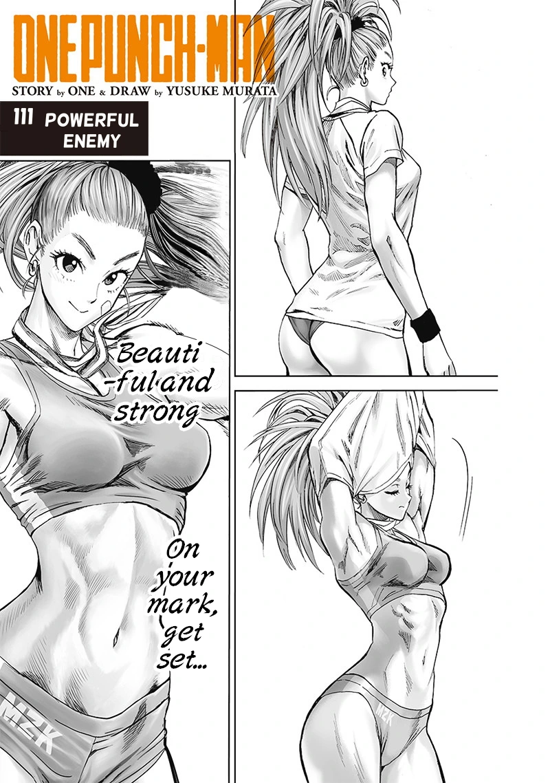 One Punch Man Manga Chapter 111 page 1 - Powerful Enemy