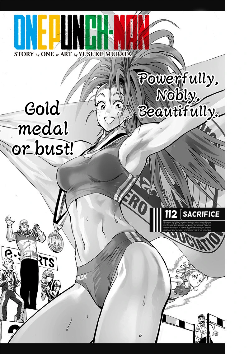 One Punch Man Manga Chapter 112 page 1 - Sacrifice