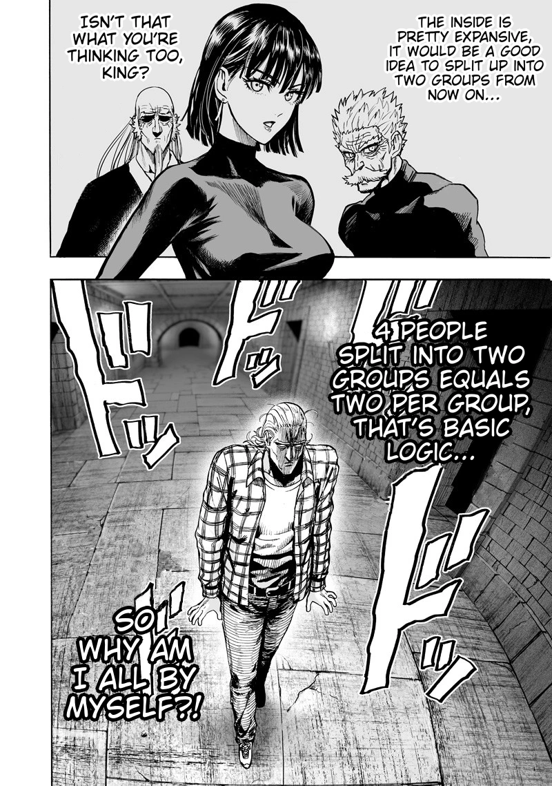 One Punch Man Manga Chapter 113 page 12 - Fake