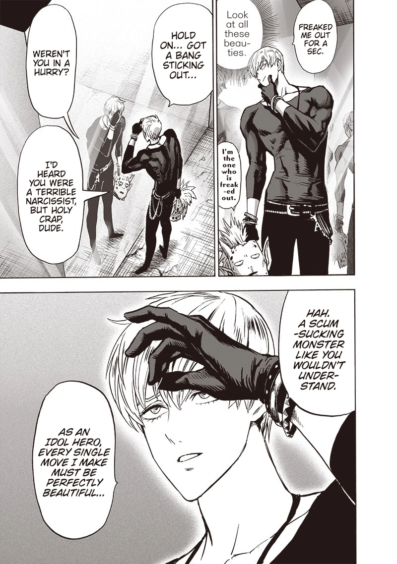 One Punch Man Manga Chapter 114.2 page 10 - Mirror
