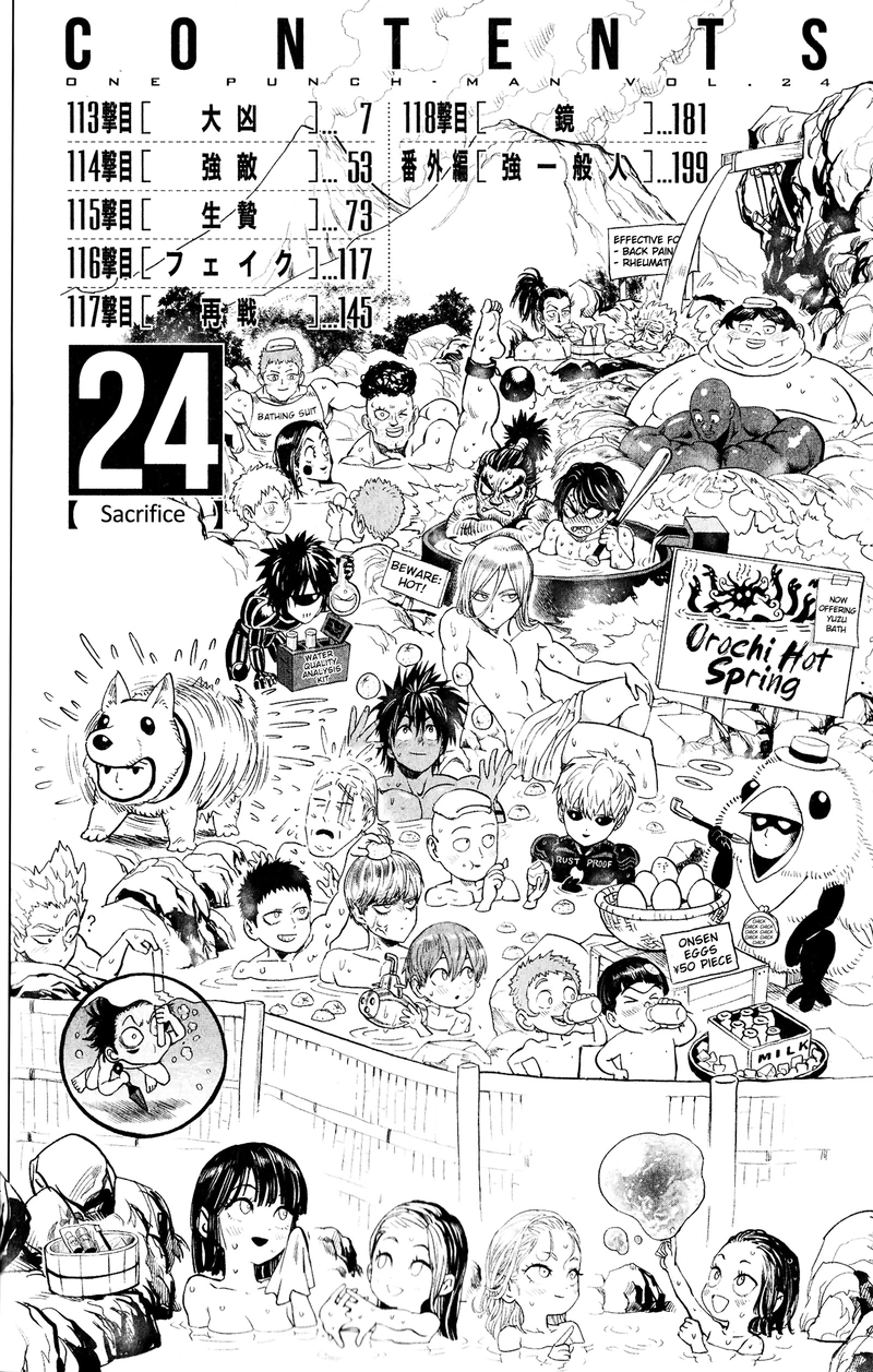 One Punch Man Manga Chapter 114.5 page 10 - The Strong Among the Ordinary | Volume 24 Extras