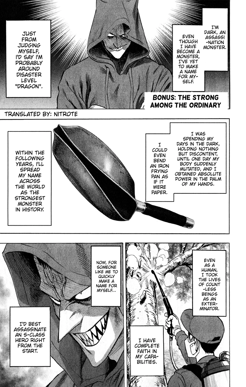 One Punch Man Manga Chapter 114.5 page 3 - The Strong Among the Ordinary | Volume 24 Extras