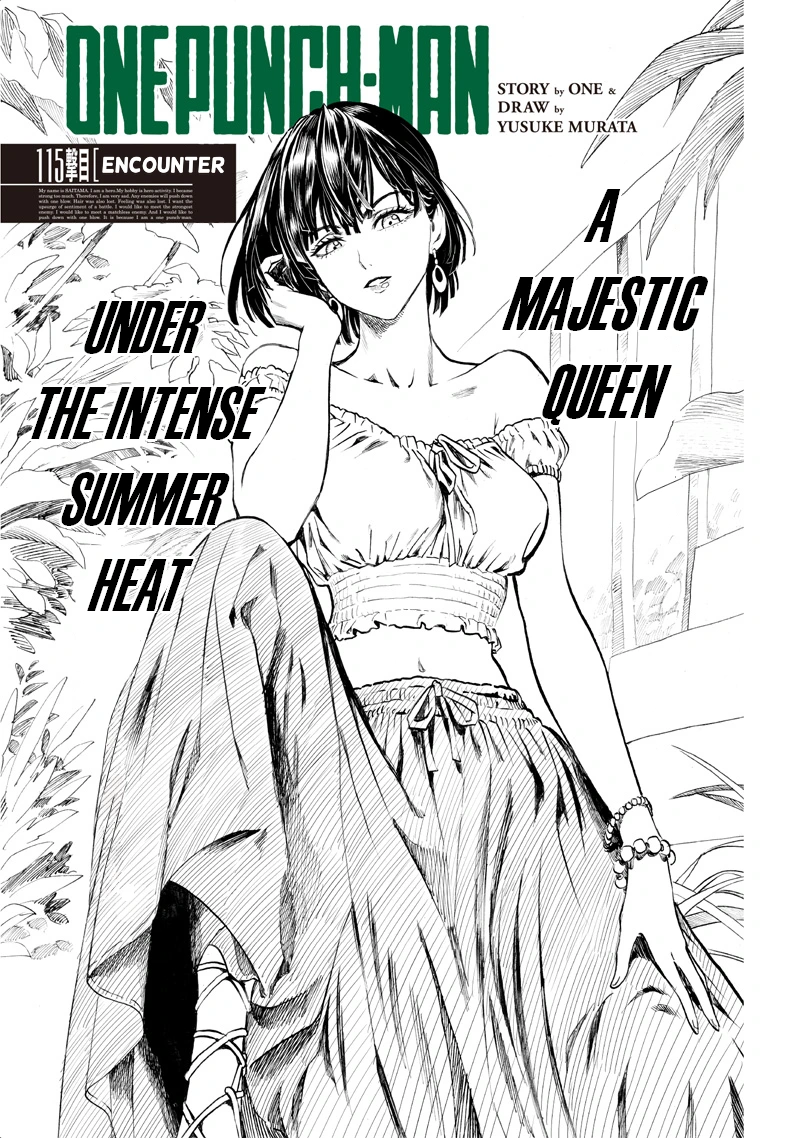 One Punch Man Manga Chapter 115 page 1 - Encounter