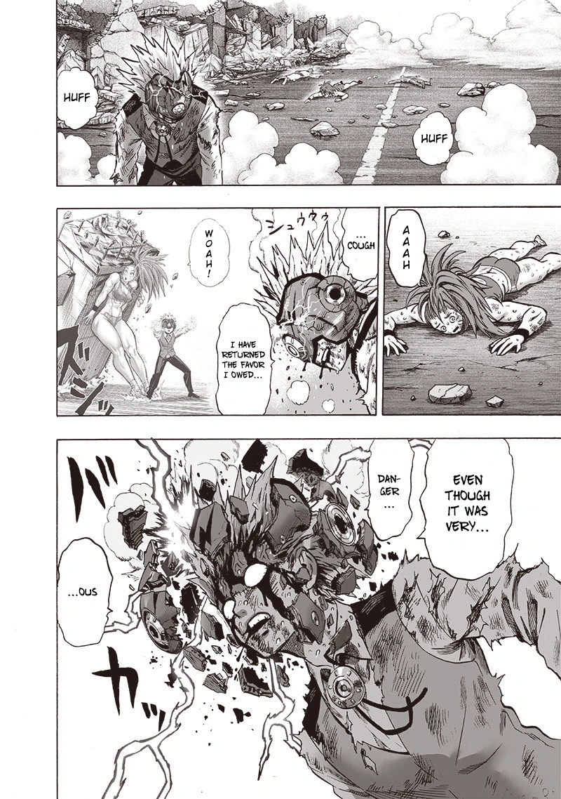 One Punch Man Manga Chapter 117 page 12 - Cornered Rat