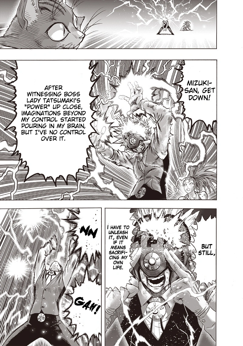 One Punch Man Manga Chapter 117 page 4 - Cornered Rat
