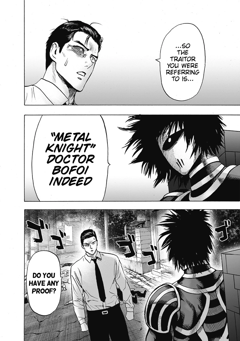 One Punch Man Manga Chapter 119 page 11 - A Glimpse Behind The Scenes