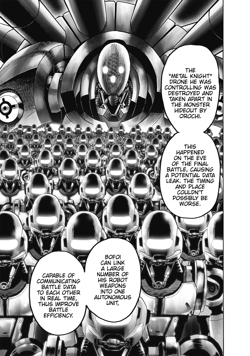 One Punch Man Manga Chapter 119 page 12 - A Glimpse Behind The Scenes