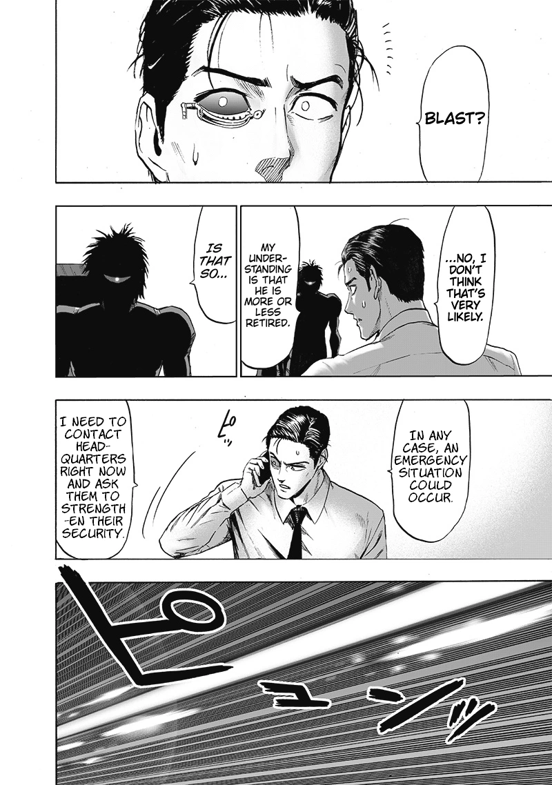 One Punch Man Manga Chapter 119 page 17 - A Glimpse Behind The Scenes