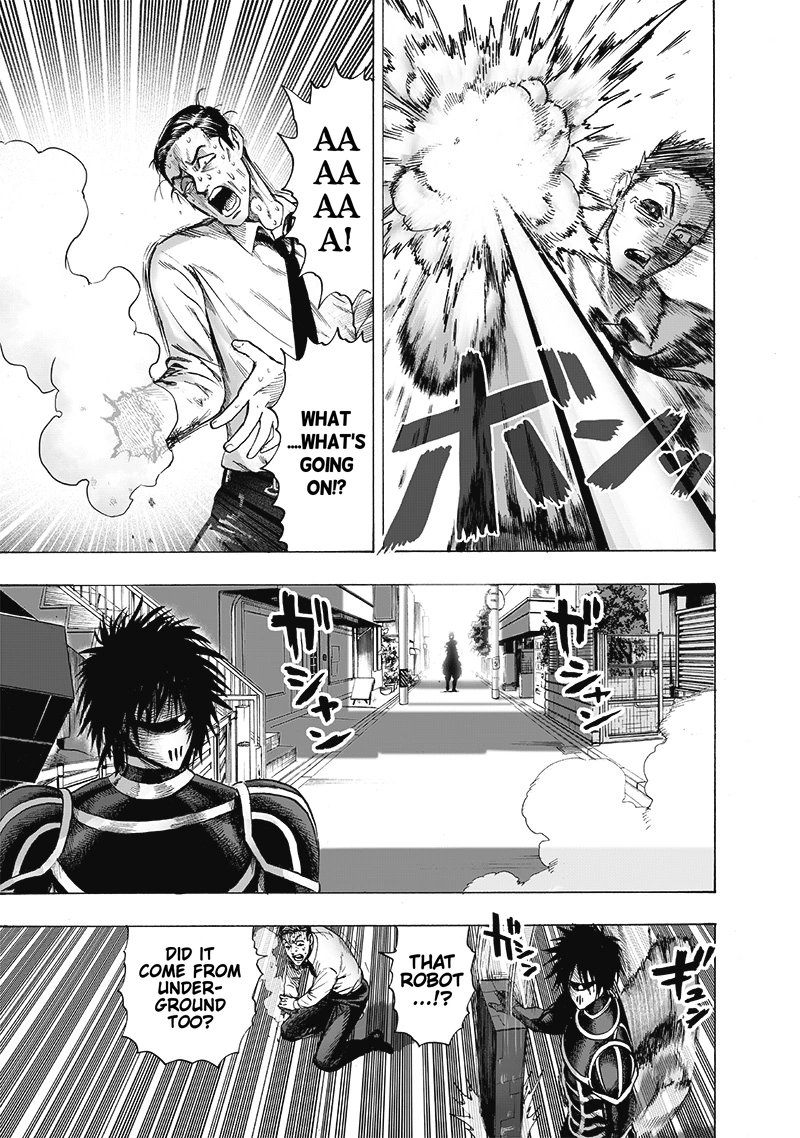 One Punch Man Manga Chapter 119 page 18 - A Glimpse Behind The Scenes