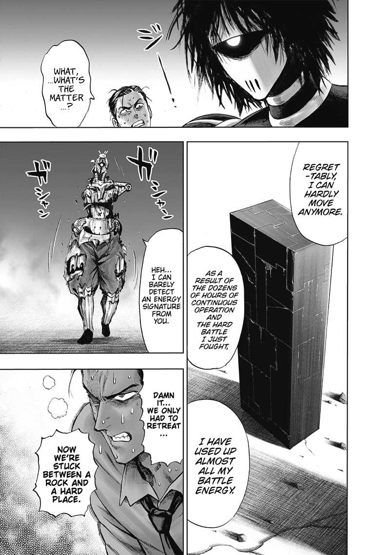 One Punch Man Manga Chapter 119 page 20 - A Glimpse Behind The Scenes