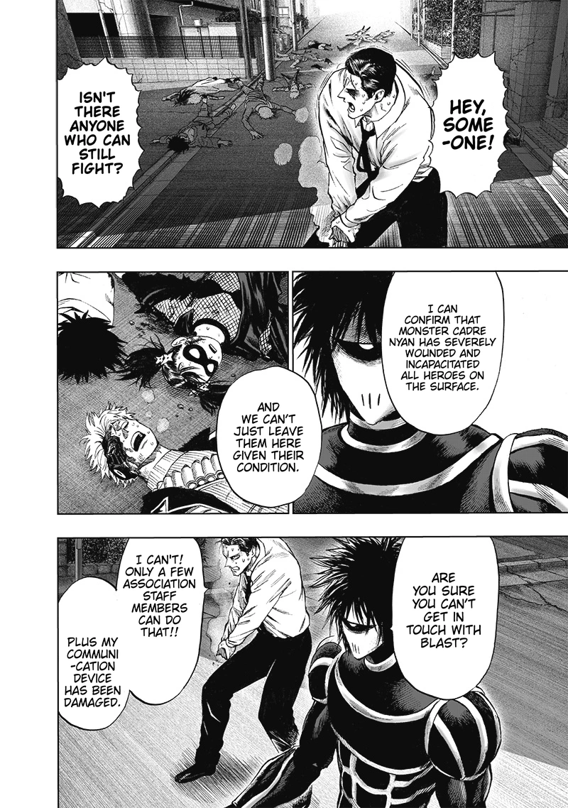 One Punch Man Manga Chapter 119 page 21 - A Glimpse Behind The Scenes