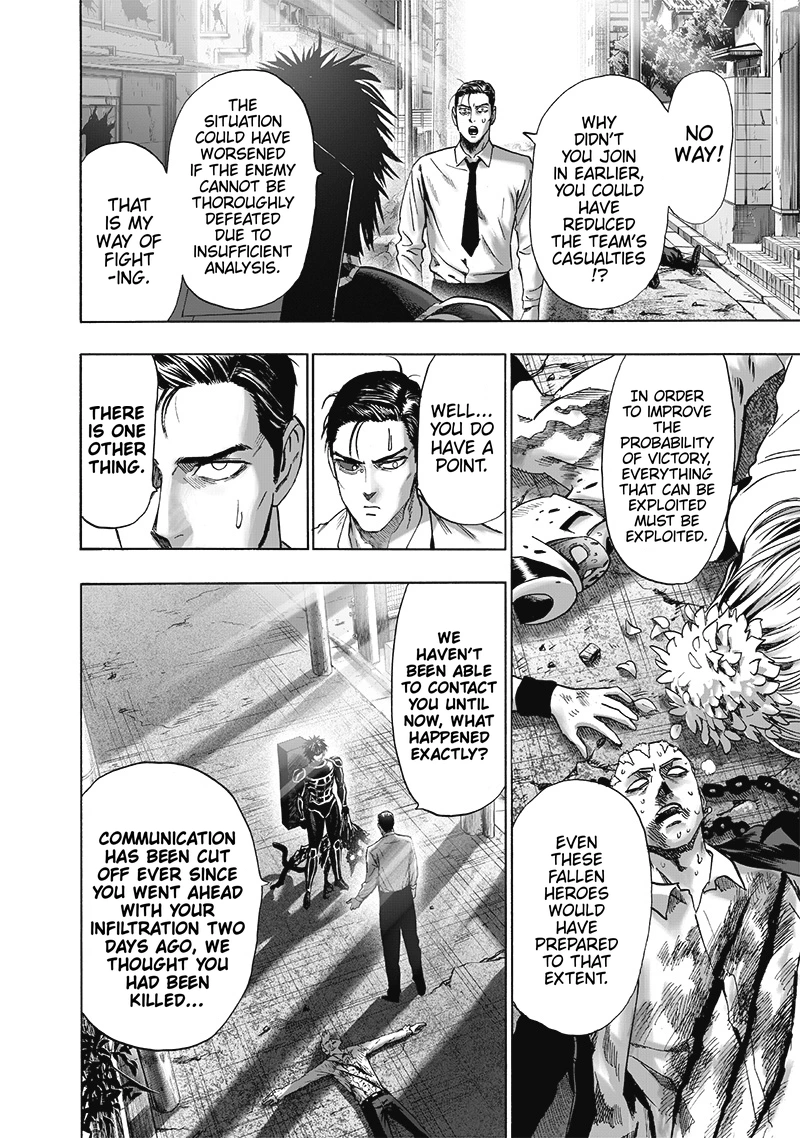 One Punch Man Manga Chapter 119 page 5 - A Glimpse Behind The Scenes