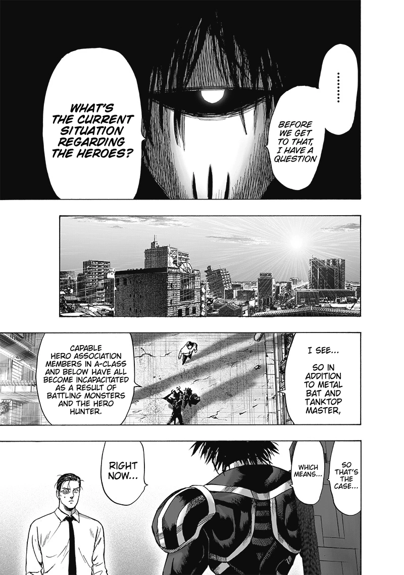 One Punch Man Manga Chapter 119 page 8 - A Glimpse Behind The Scenes