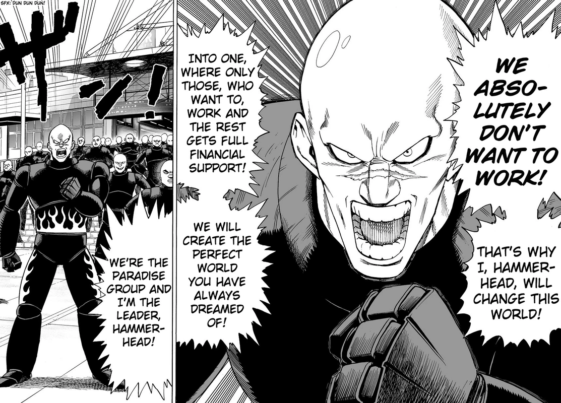 One Punch Man Manga Chapter 12 page 3 - Paradise Group