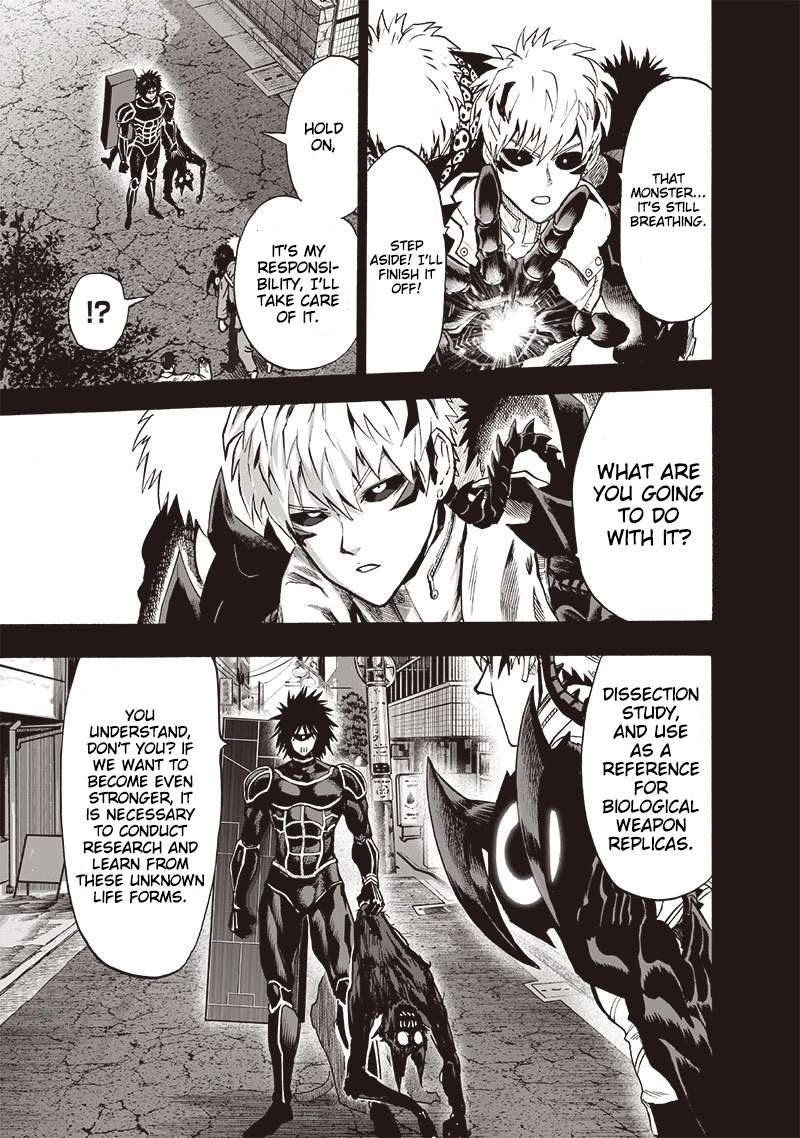 One Punch Man Manga Chapter 120 page 17 - The Only Necessary Thing Is Strength