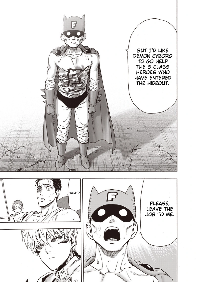 One Punch Man Manga Chapter 120 page 21 - The Only Necessary Thing Is Strength