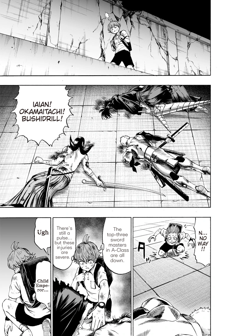 One Punch Man Manga Chapter 121 page 13 - Broken