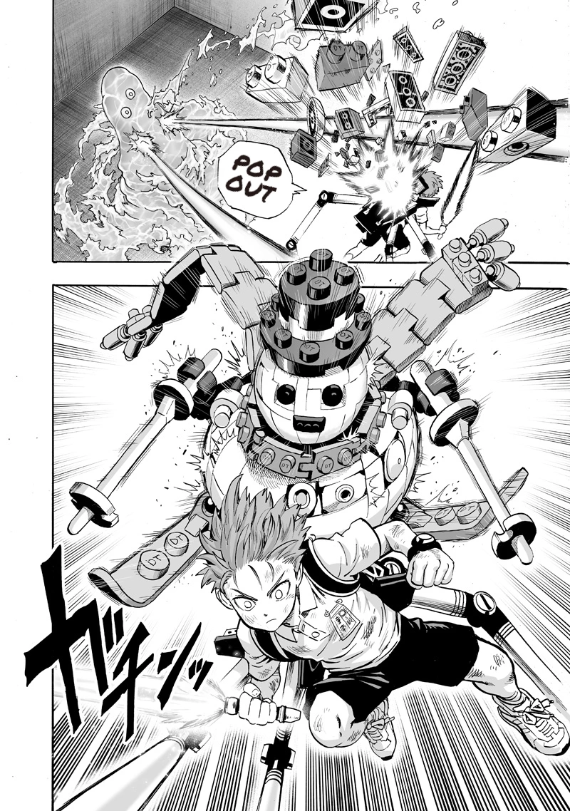 One Punch Man Manga Chapter 121 page 20 - Broken