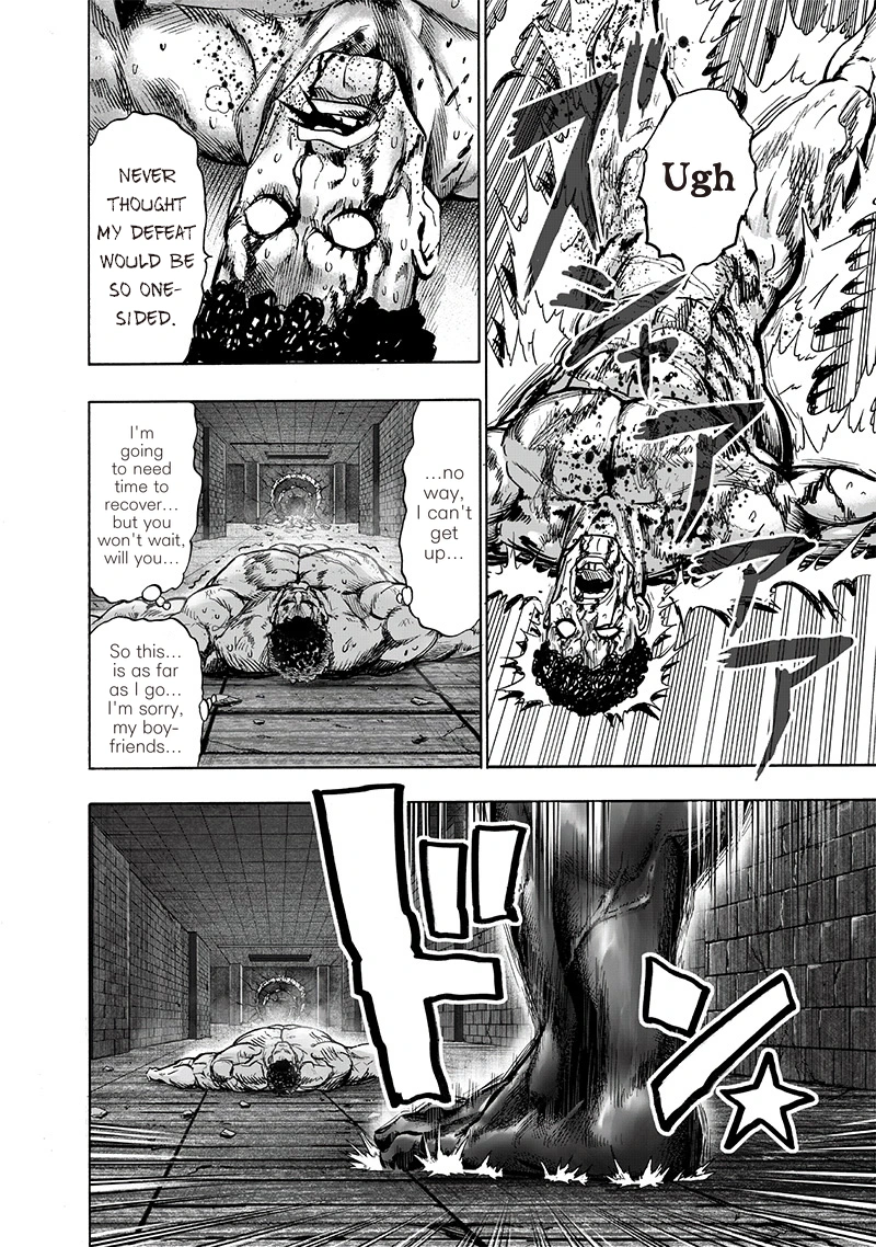 One Punch Man Manga Chapter 121 page 4 - Broken