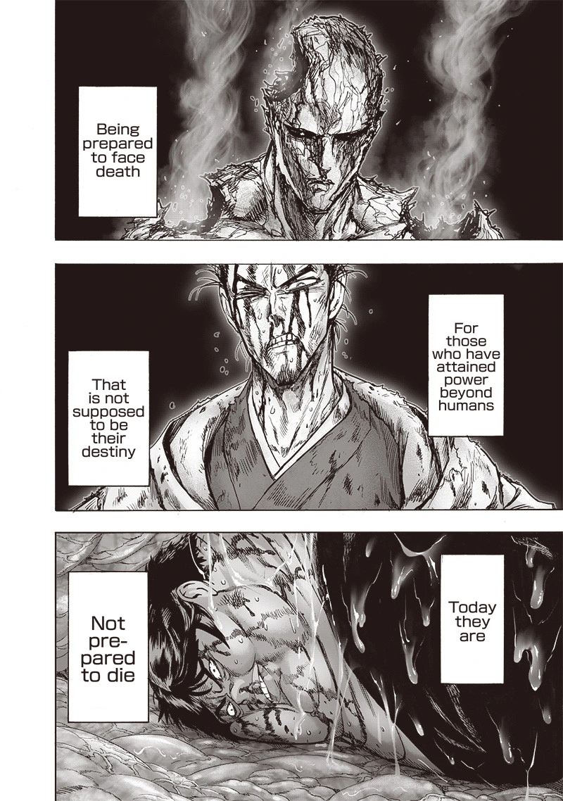 One Punch Man Manga Chapter 123 page 10 - Real Form