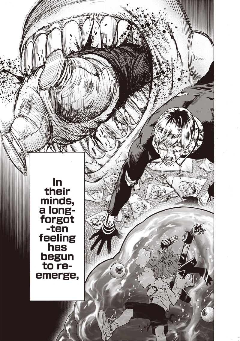 One Punch Man Manga Chapter 123 page 11 - Real Form