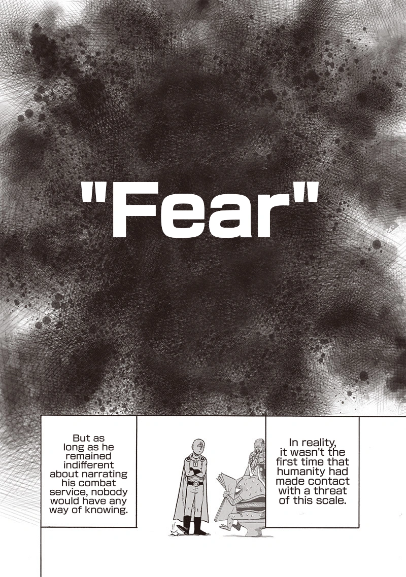 One Punch Man Manga Chapter 123 page 12 - Real Form