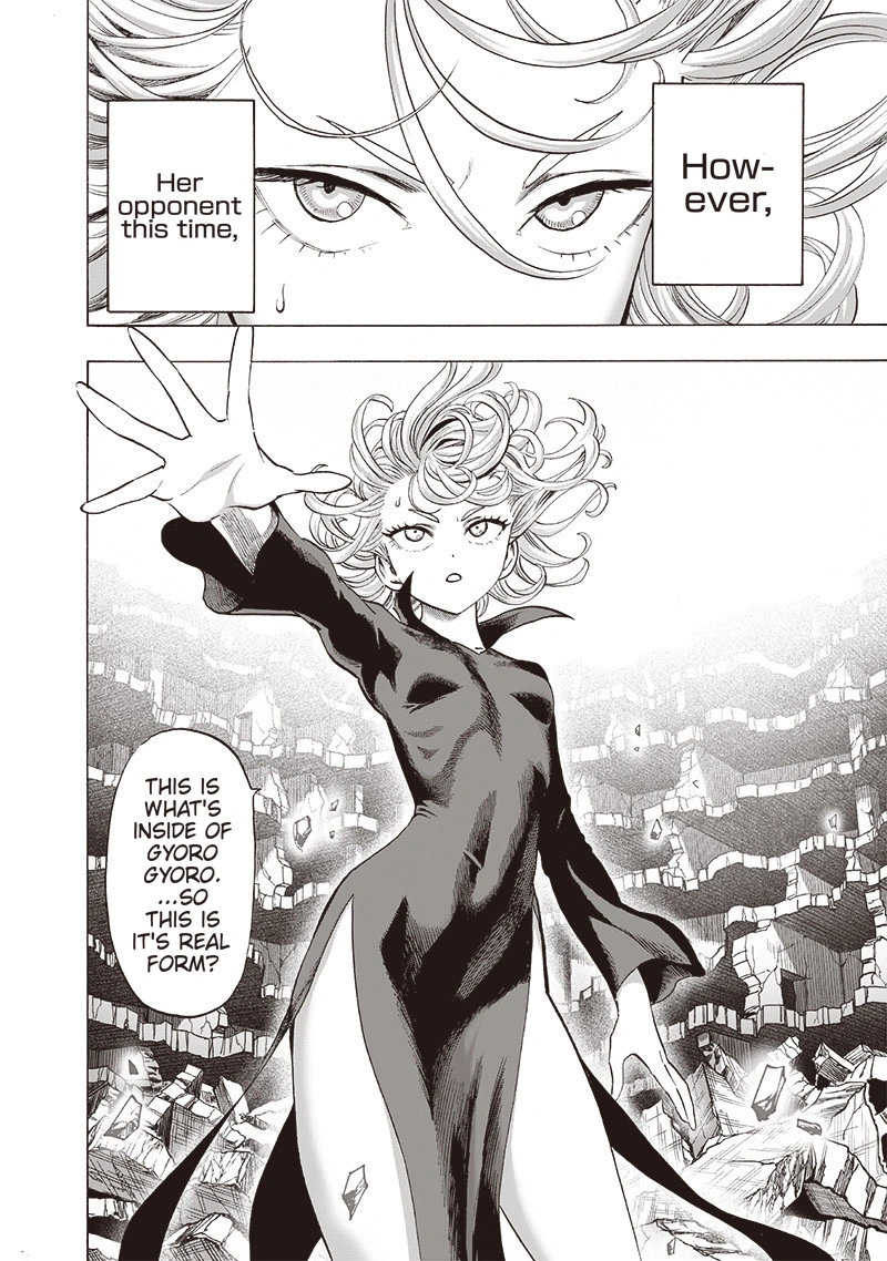 One Punch Man Manga Chapter 123 page 14 - Real Form