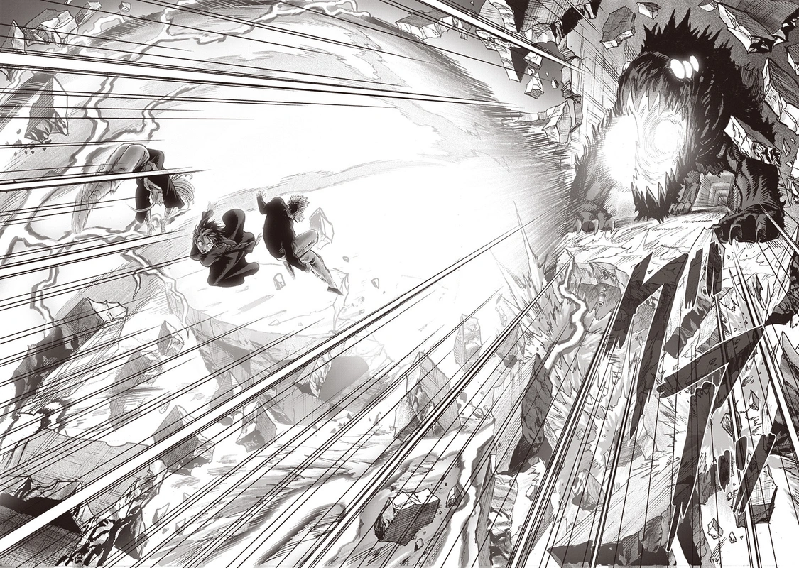 One Punch Man Manga Chapter 123 page 29 - Real Form