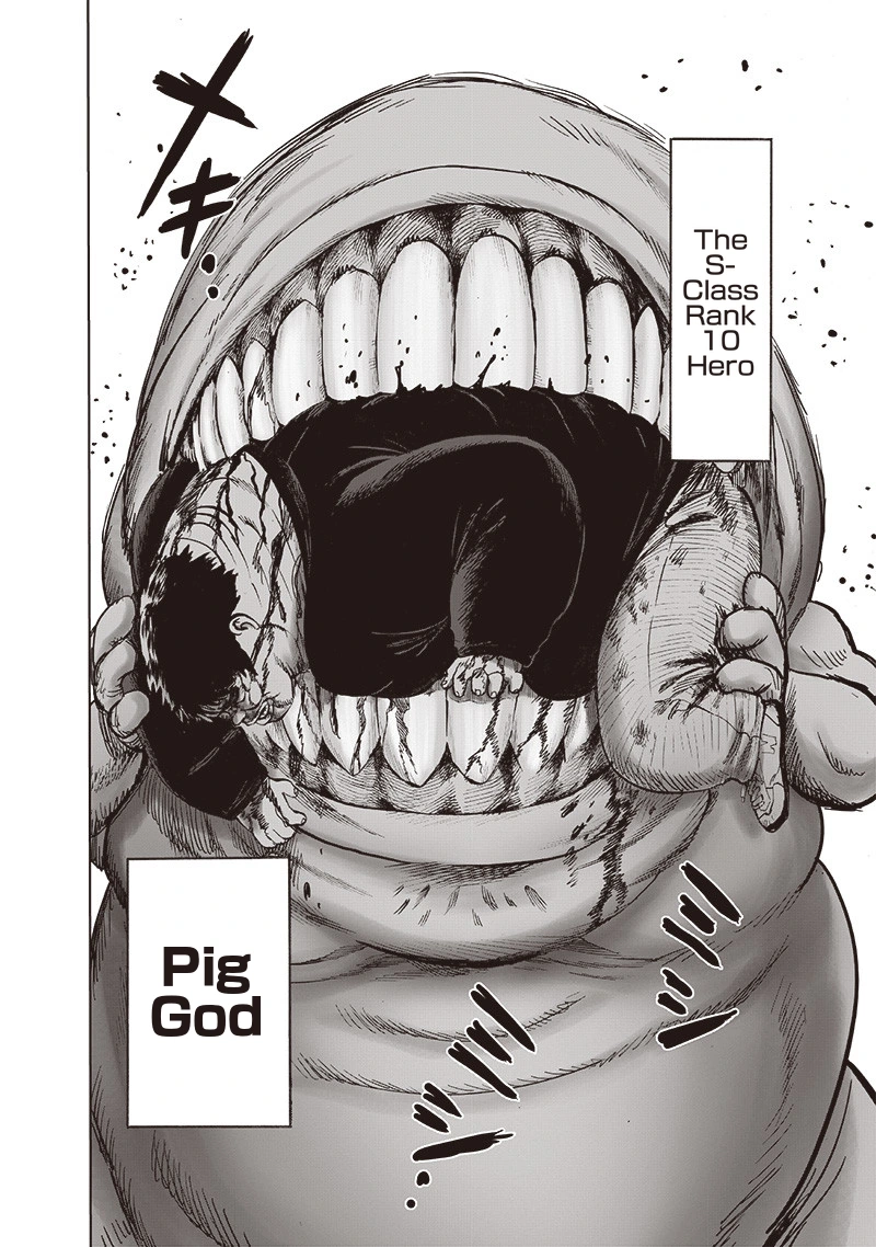 One Punch Man Manga Chapter 123 page 4 - Real Form