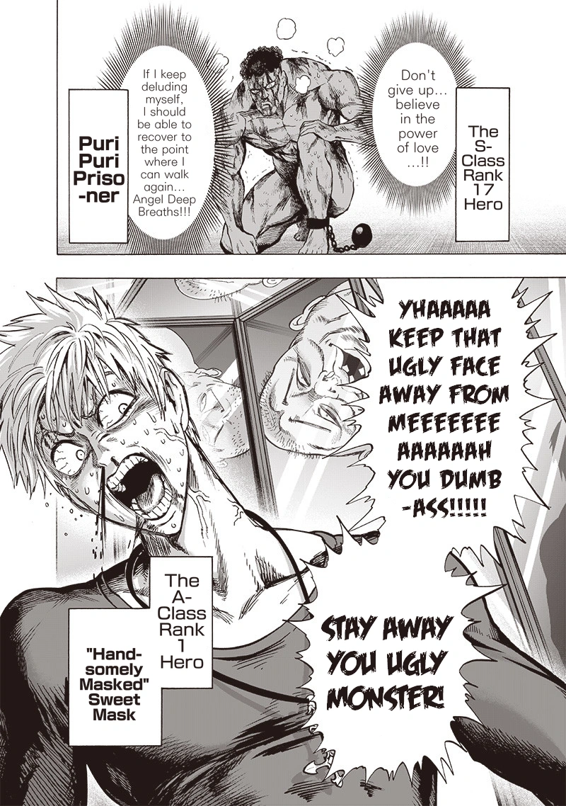 One Punch Man Manga Chapter 123 page 8 - Real Form