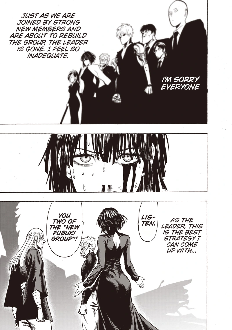 One Punch Man Manga Chapter 124 page 12 - New Fubuki Group