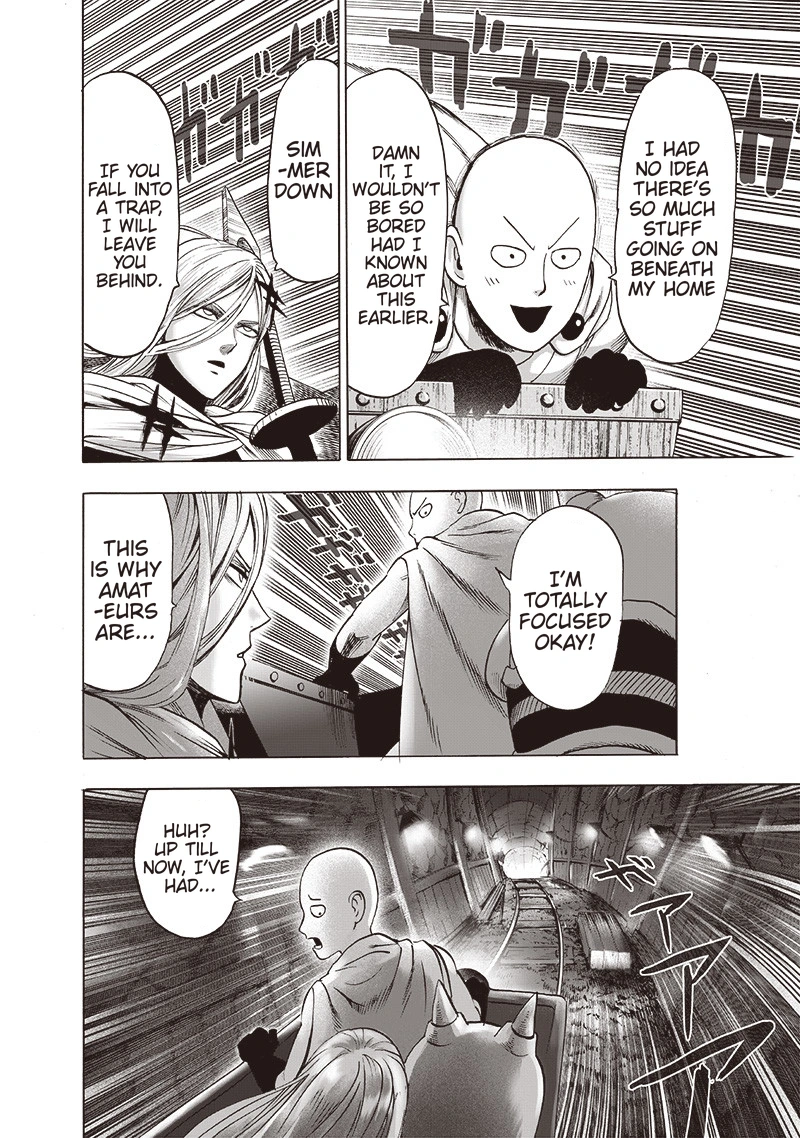 One Punch Man Manga Chapter 125 page 11 - Sit!