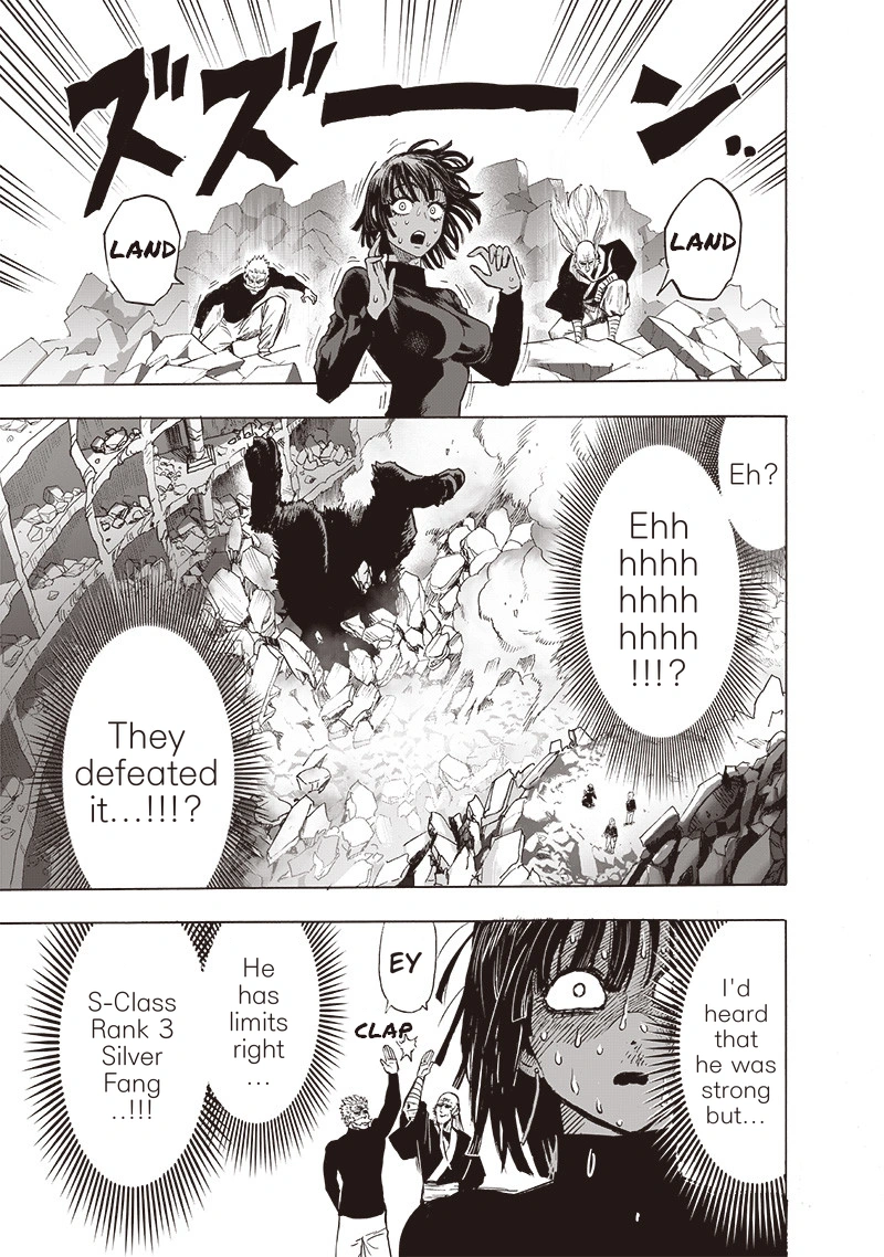 One Punch Man Manga Chapter 125 page 4 - Sit!