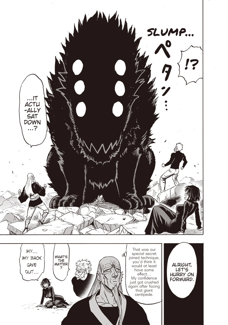 One Punch Man Manga Chapter 125 page 8 - Sit!