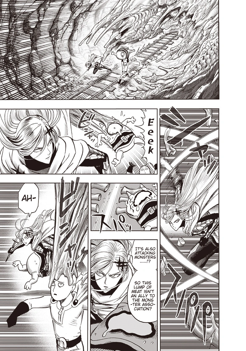 One Punch Man Manga Chapter 128 page 20 - Invasive Touch