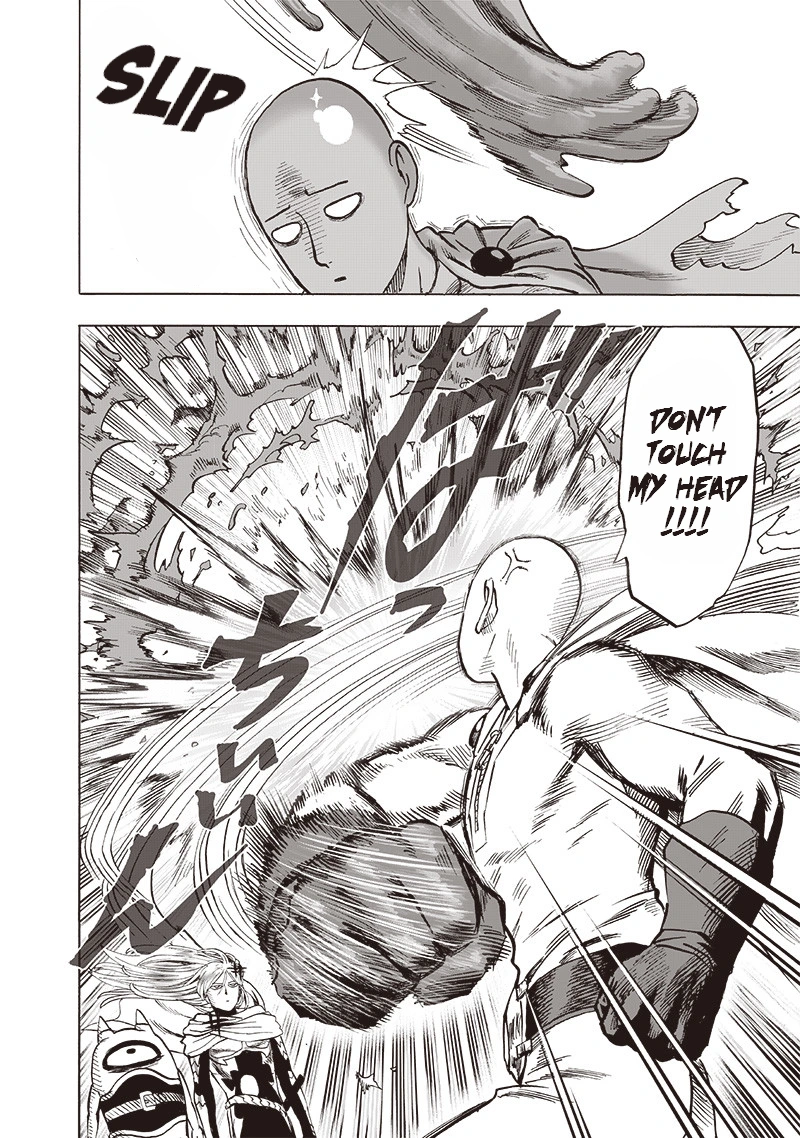 One Punch Man Manga Chapter 128 page 21 - Invasive Touch
